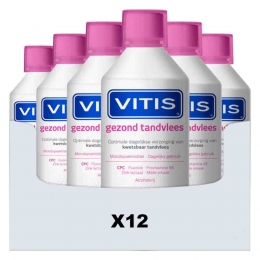 12xVitisMondwaterGezondTandvlees500ml
