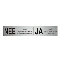 NovioproductsNEEJAreclamebordje125x25cm-RVS