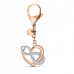Swarovski5530885-InfiniteBagCharm-Roskleur-SmallAccessories