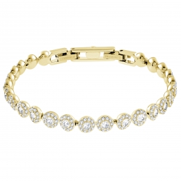 Swarovski5505469-AngelicBracelet-Goudkleur-Armband-Medium