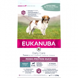 EukanubaAdultMonoProteneHondenvoerEend23kg