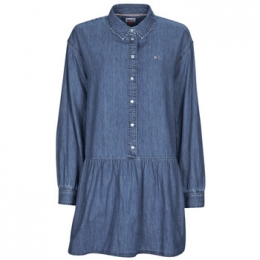 KorteJurkTommyJeansTJWCHAMBRAYSHIRTDRESS