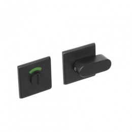 IntersteelRozetvierkantmettoilet-badkamersluitingcomfortplatverdekt50x5mm-RVSmatzwart