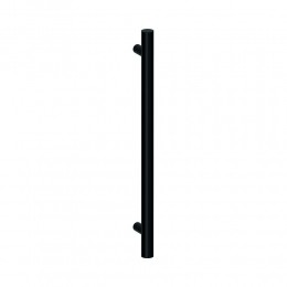 HardbrassHandgreepFrankfurtT-modelrond1360x30mm-matzwart
