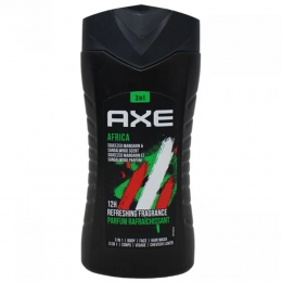 6xAxe3-in-1DouchegelAfrica250ml
