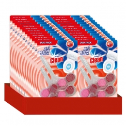 24xAtHomeToiletblokFlower2stuks
