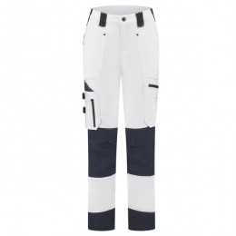 Workman90041STRETCHWorkerWerkbroekP2SDames-WitNavy-Maat463632