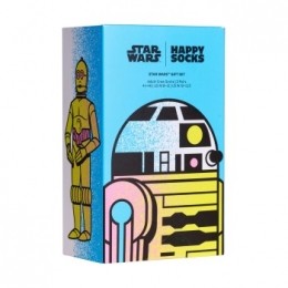 Happysocks3stuksStarWarsC-3POAndR2-D2GiftBoxActie
