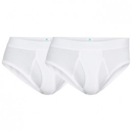 Dovre2stuksOrganicCottonBriefWithFlyActie