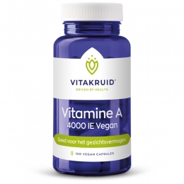 VitakruidVitamineA4000IEVegan100capsules