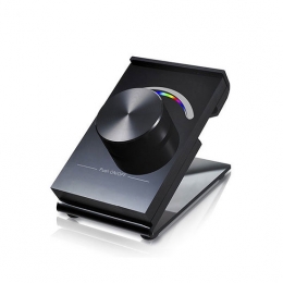 LEDRFRGBWDeskAfstandsbedieningZwartPro