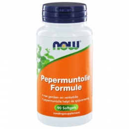 NOWPepermuntolieFormule90softgels
