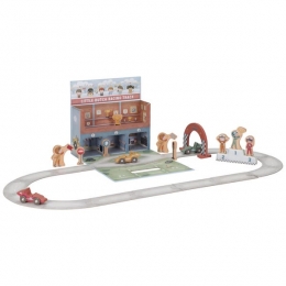 LittleDutchhoutenspeelkofferracebaan