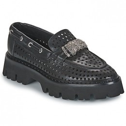 MocassinsFruit8152-999-ANFIBIO-NERO-NIKEL