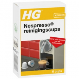 6xHGNespressoReinigingscups6stuks