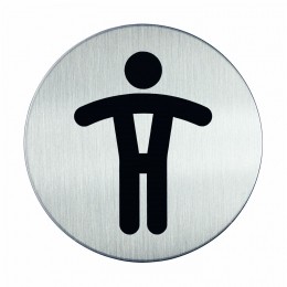 NovioproductsPictogramherentoiletzelfklevendrond-RVS