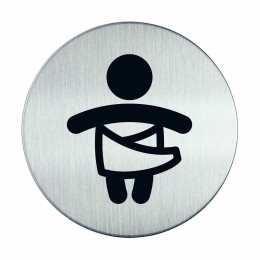NovioproductsPictogrambabyverzorgenzelfklevendrond-RVS