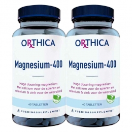 2xOrthicaMagnesium-40060tabletten