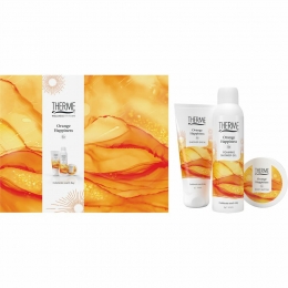 ThermeWellnessTreatmentGeschenksetOrangeHappiness1set