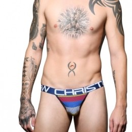 AndrewChristian2stuksAlmostNakedStripeJockActie