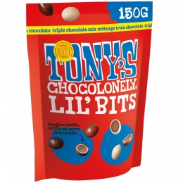 TonysChocolonelyLilBitsTripleChocoladeMix150gr