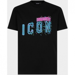 SweaterDsquaredT-ShirtPixeledIconCoolFitTeenoir