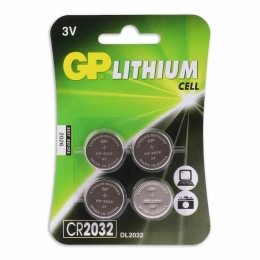 CR2032Lithium-Knoopcelbatterijen3V4pk