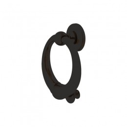HardbrassDeurklopperGiove160mm-zwart