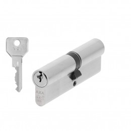 AXAAXASecuritySKGdubbeleveiligheidscilinderverlengd45-50mm-vernikkeld