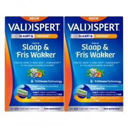 GratisVerzending2xValdispertSlaapFrisWakker24tabletten