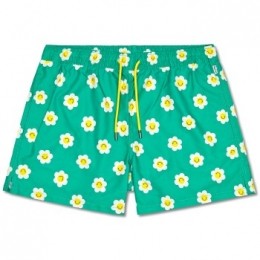 HappySocksSmileyDaisySwimShortsActie