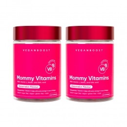 GratisVerzending2xVeganboostHairVitaminsMommyWatermeloen60gummies