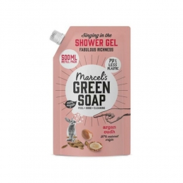 6xMarcelsGreenSoapShowerGelNavullingArganOudh500ml