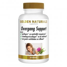 GratisVerzending2xGoldenNaturalsOvergangSupport60vegacapsules