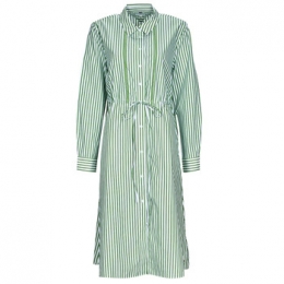 KorteJurkTommyHilfigerORGCOSTRIPEMIDISHIRT-DRESS