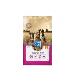 CaroCrocHondenvoerDroogSuperior3kg
