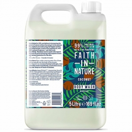 FaithInNatureDouchegelNavullingCoconut5liter