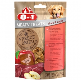 8in1MeatyTreatsEendenAppel50gr