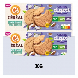 6xCralGoodBiscuitCoco150gr