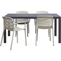 TuinsetSavoieNice-zand-5-delig-160cm-LeenBakker