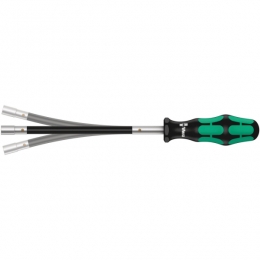 Wera05028148001KraftformPlusDopschroevendraaierMetFlexibeleSchacht-Zeskant-6X167mm