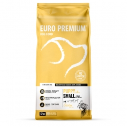 Euro-PremiumPuppySmallKip-Rijst12kg
