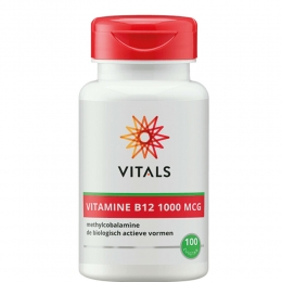 GratisVerzending2xVitalsVitamineB12Methyl1000mcg100tabletten