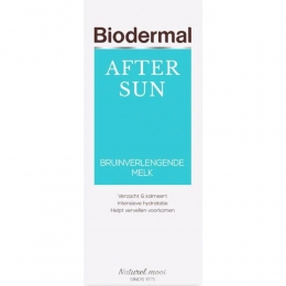 3xBiodermalAftersunMelkBruinverlengend200ml