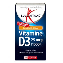 GratisVerzending3xLucovitaalVitamineD325mcg365capsules