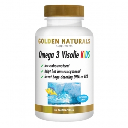 GratisVerzending2xGoldenNaturalsOmega3VisolieKIDS60gummies