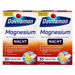 GratisVerzending2xDavitamonMagnesiumVoordeNacht30tabletten