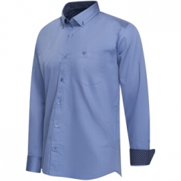 OverhemdCappuccinoItaliaStretchOverhemdAncona