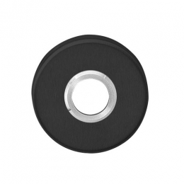 IntersteelRozetverdektmetmetaal53x10mm-RVSmatzwart