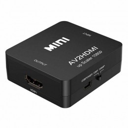 TulpnaarHDMIConverter-AVComposietRCAToHDMIAudioVideoKabelAdapter-Zwart